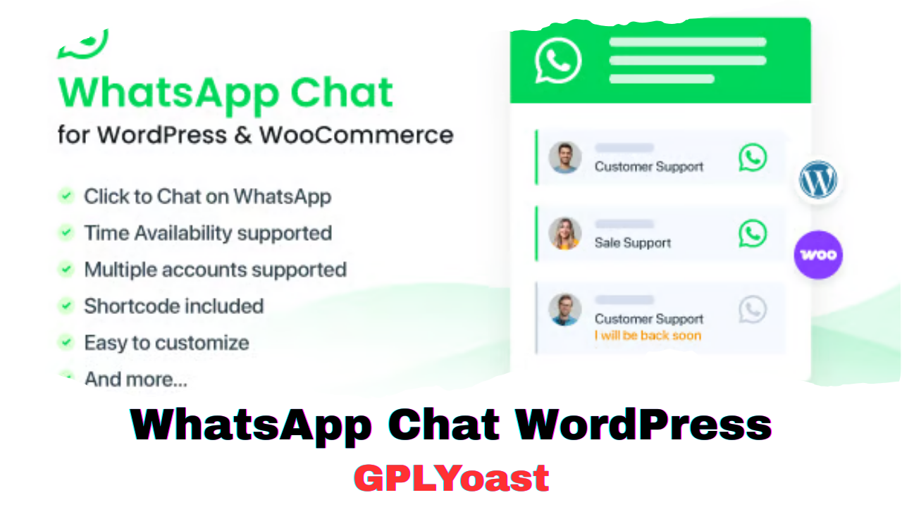 WhatsApp Chat WordPress