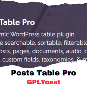 Posts Table Pro