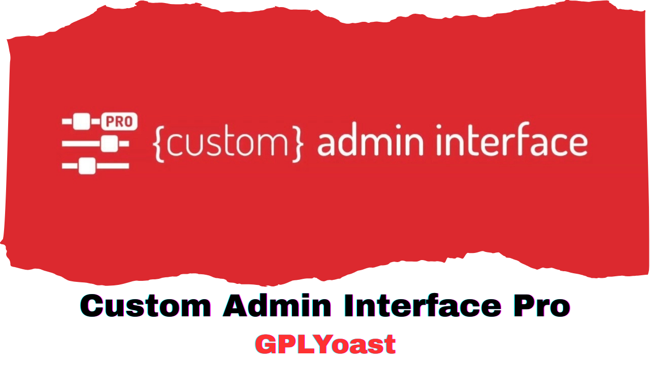 Custom Admin Interface Pro