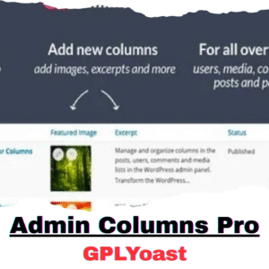 Admin Columns Pro