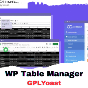 WP Table Manager