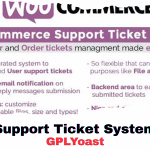 WooCommerce Support Ticket System
